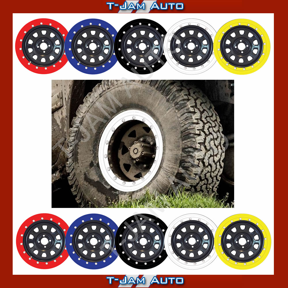 Bead Lock Simulator Kit Suits 16 inch RIMS 4X4 4WD Set of 4 Red eBay